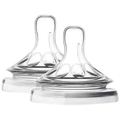 Smartcare Wide Neck Silicon Nipple (L) - 2pcs - SC-NZ403A - Rokomari product